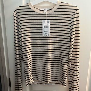 Striped Long Sleeve Top
